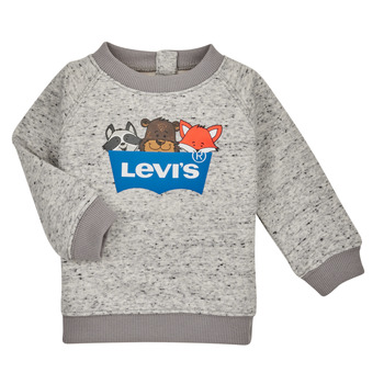 textil Dreng Sweatshirts Levi's CREWNECK CAMP FRIENDS Grå
