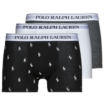 Undertøj Herre Trunks Polo Ralph Lauren CLASSIC TRUNK X3 Sort / Grå / Hvid
