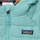 textil Børn Dynejakker Patagonia REVERSIBLE DOWN SWEATER HOODY Blå / Flerfarvet