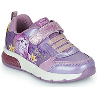 Sko Pige Lave sneakers Geox J SPACECLUB GIRL E Violet