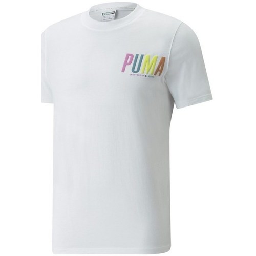 textil Herre T-shirts m. korte ærmer Puma Swxp Graphic Hvid