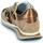 Sko Dame Lave sneakers Philippe Model TROPEZ X LOW WOMAN Kamo / Beige / Guld