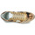 Sko Dame Lave sneakers Philippe Model TROPEZ X LOW WOMAN Kamo / Beige / Guld