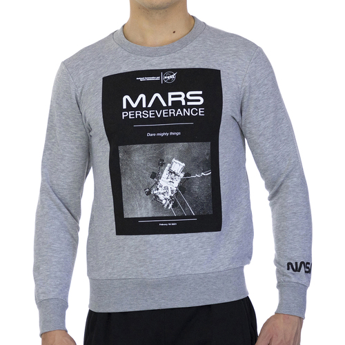 textil Herre Sweatshirts Nasa MARS03S-GREY Grå