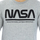 textil Herre Sweatshirts Nasa NASA04S-GREY Grå