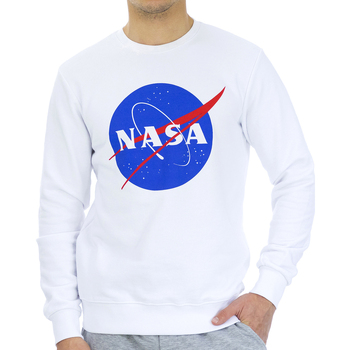 textil Herre Sweatshirts Nasa NASA11S-WHITE Hvid