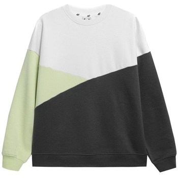 textil Dame Sweatshirts 4F BLD013 Hvid, Grafit