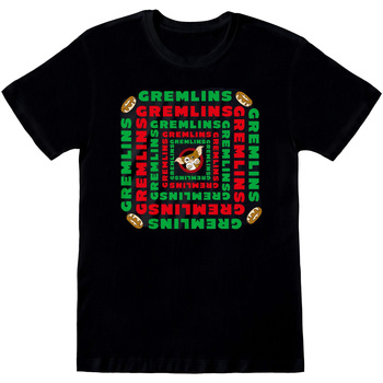 textil Langærmede T-shirts Gremlins  Sort