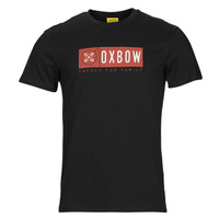 textil Herre T-shirts m. korte ærmer Oxbow 02TELLIM Sort