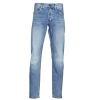 textil Herre Straight fit jeans G-Star Raw 3301 Regular Tapered Lys / Indigo / Ældet