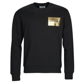 textil Herre Sweatshirts Versace Jeans Couture 73GAIG06-G89 Sort / Guld