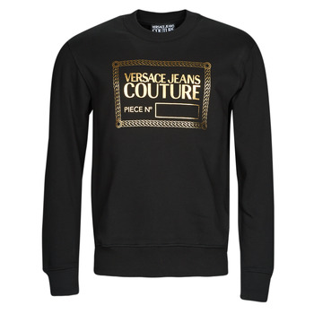 textil Herre Sweatshirts Versace Jeans Couture 73GAIT11-G89 Sort / Guld