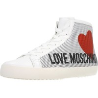 Sko Dame Sneakers Love Moschino SNEAKERD.CASSE25 Hvid