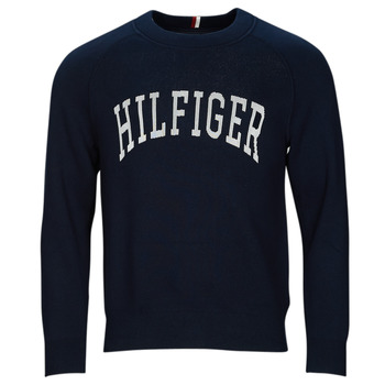 textil Herre Sweatshirts Tommy Hilfiger VARSITY GRAPHIC CREW NECK Marineblå
