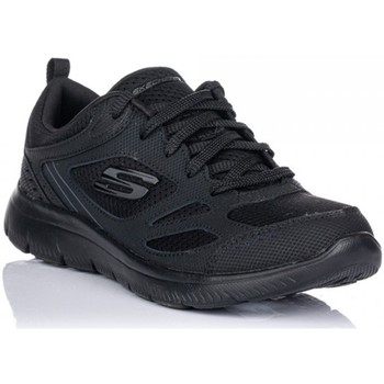 Sko Dame Sneakers Skechers 12982 Sort
