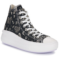 Sko Dame Høje sneakers Converse Chuck Taylor All Star Move Crystal Energy Sort