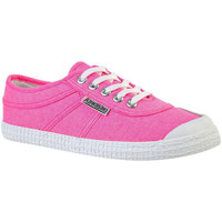 Sko Dame Sneakers Kawasaki Original Neon Canvas Shoe K202428 4014 Knockout Pink Pink