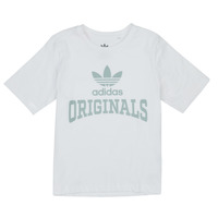 textil Pige T-shirts m. korte ærmer adidas Originals HL6871 Hvid