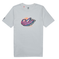 textil Børn T-shirts m. korte ærmer adidas Originals HL6870 Hvid