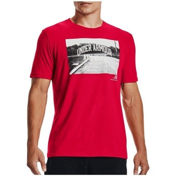 textil Herre T-shirts m. korte ærmer Under Armour Athletic Dept Rød