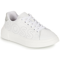 Sko Pige Lave sneakers BOSS J19071 Hvid / Sølv