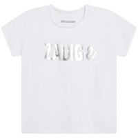 textil Pige T-shirts m. korte ærmer Zadig & Voltaire X15370-10B Hvid