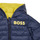 textil Dreng Dynejakker BOSS J06254-616 Marineblå / Gul