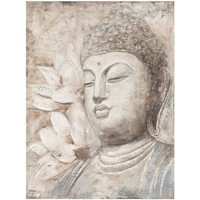 Indretning Malerier og lærreder Signes Grimalt Buddha Maleri Grå