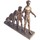 Indretning Små statuer og figurer Signes Grimalt Figur Evolution Menneske Guld