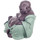 Indretning Små statuer og figurer Signes Grimalt Buddha-Figur Smiler Grøn