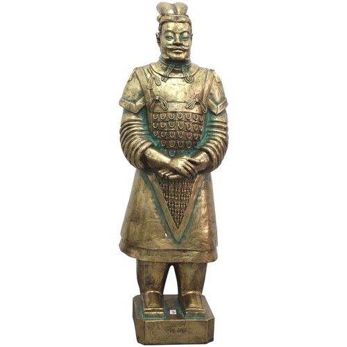 Indretning Små statuer og figurer Signes Grimalt Figur God Warrior Xian Guld