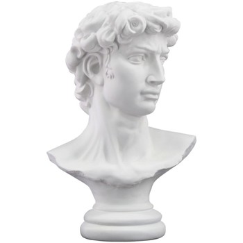 Indretning Små statuer og figurer Signes Grimalt Hvid David Bust Figur Hvid