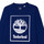 textil Dreng Langærmede T-shirts Timberland T25T31-843 Blå