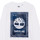 textil Dreng Langærmede T-shirts Timberland T25T39-10B Hvid