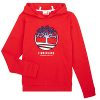 textil Dreng Sweatshirts Timberland T25T59-988 Rød