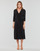 textil Dame Lange kjoler Lauren Ralph Lauren CARLYNA 3/4 SLEEVE Sort