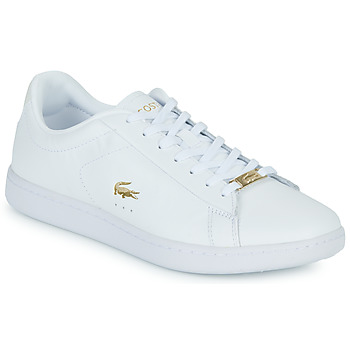 Sko Dame Lave sneakers Lacoste CARNABY Hvid / Guld
