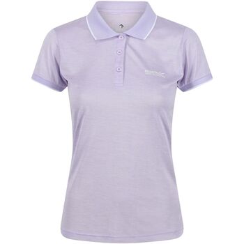 textil Dame Polo-t-shirts m. lange ærmer Regatta  Violet