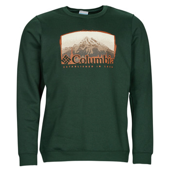 textil Herre Sweatshirts Columbia Hart Mountain  Graphic Crew Grøn