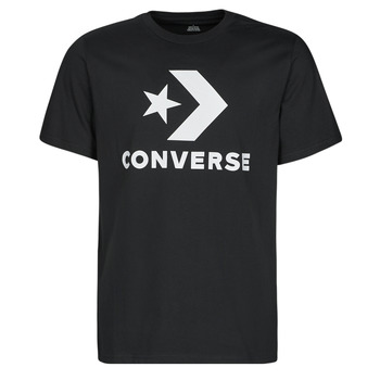 textil T-shirts m. korte ærmer Converse GO-TO STAR CHEVRON TEE Sort