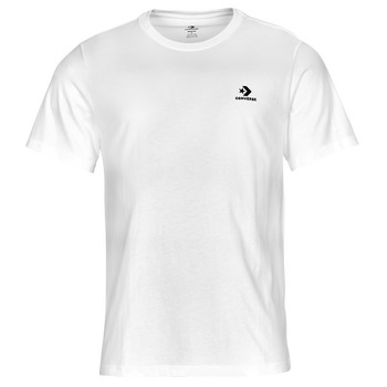 textil Herre T-shirts m. korte ærmer Converse GO-TO EMBROIDERED STAR CHEVRON TEE Hvid