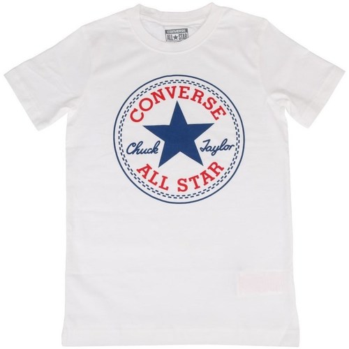 textil Herre T-shirts m. korte ærmer Converse Chuck Taylor All Star Hvid