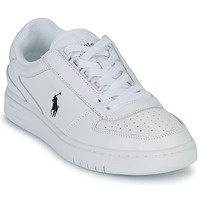 Sko Lave sneakers Polo Ralph Lauren POLO CRT PP-SNEAKERS-LOW TOP LACE Hvid / Sort