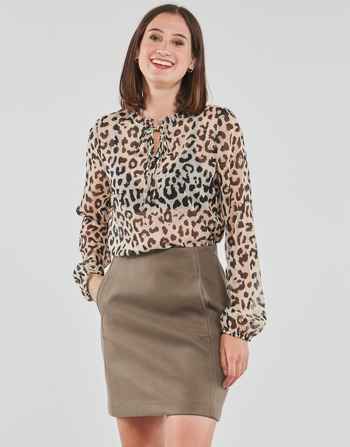 textil Dame Toppe / Bluser Noisy May NMVALERY Leopard