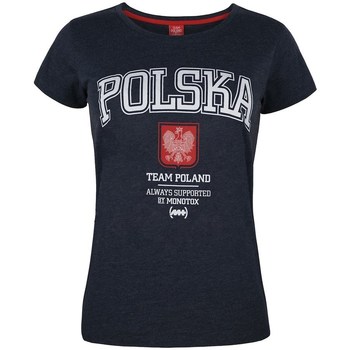 textil Dame T-shirts m. korte ærmer Monotox Polska College Sort
