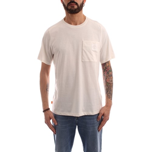 textil Herre T-shirts m. korte ærmer Timberland TB0A26VACM91 Hvid