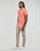 textil Herre Polo-t-shirts m. korte ærmer Polo Ralph Lauren K223SC01-SSKCCMSLM1-SHORT SLEEVE-KNIT Orange / Mørk / Mango