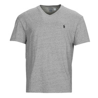 textil Herre T-shirts m. korte ærmer Polo Ralph Lauren KSC08H-SSVNCLS-SHORT SLEEVE-T-SHIRT Grå / Marmoreret / Mørk / Vintage / Lyng