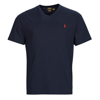 textil Herre T-shirts m. korte ærmer Polo Ralph Lauren KSC08H-SSVNCLS-SHORT SLEEVE-T-SHIRT Marineblå / Blæk
