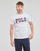 textil Herre T-shirts m. korte ærmer Polo Ralph Lauren G223SC41-SSCNCMSLM1-SHORT SLEEVE-T-SHIRT Hvid / Hvid